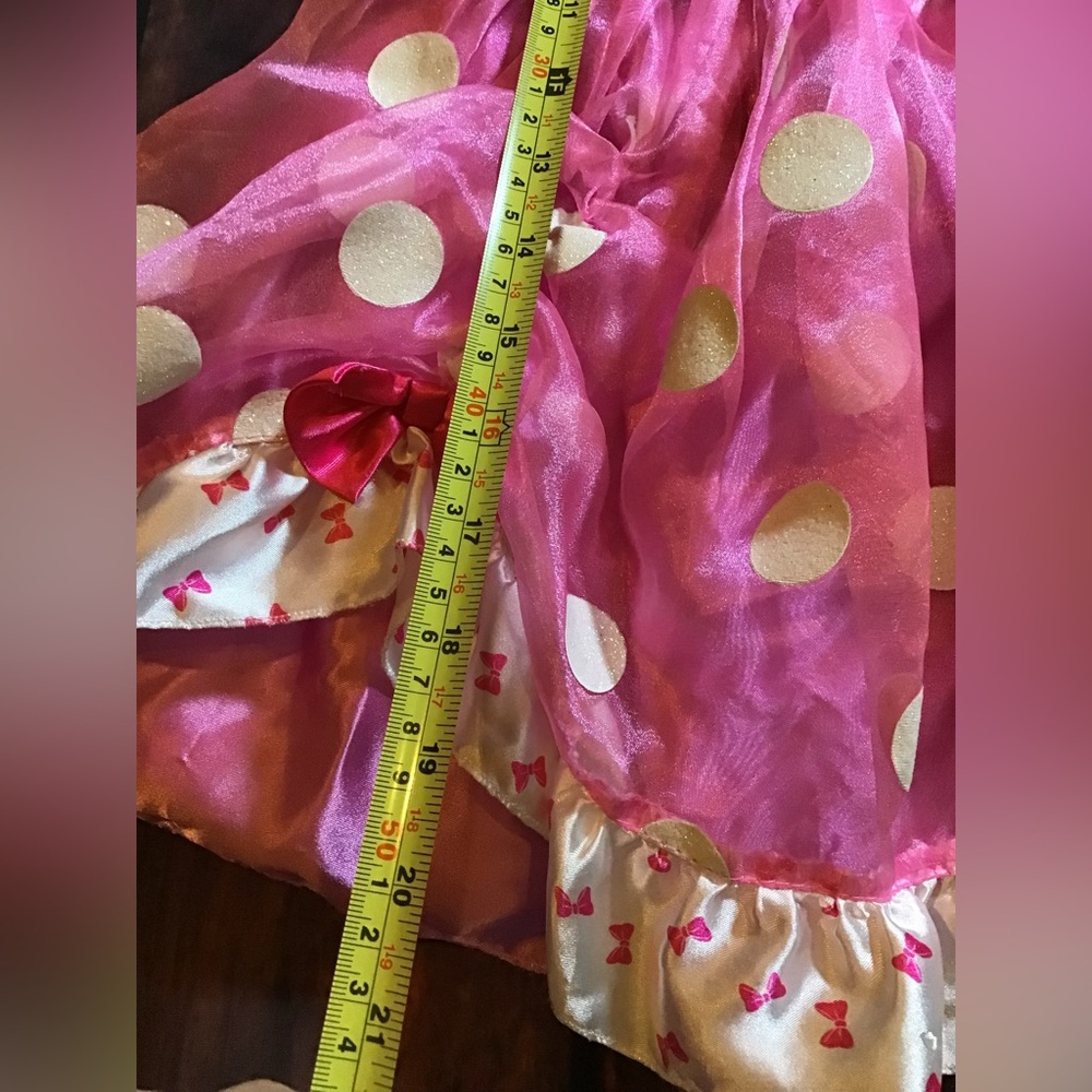 Disney store Minnie Mouse pink costume dress for girls size 4 - Picture 3 of 10